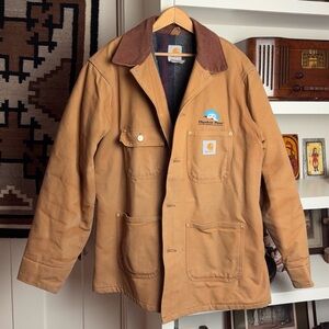 Carhartt |‎ Vintage Duck Chore Coat | Blanket Lined | Brown | Men’s Size XL